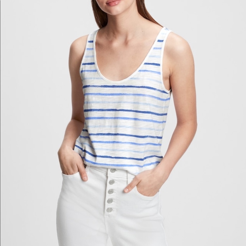 GAP Factory ForeverSoft Scoopneck Tank Top